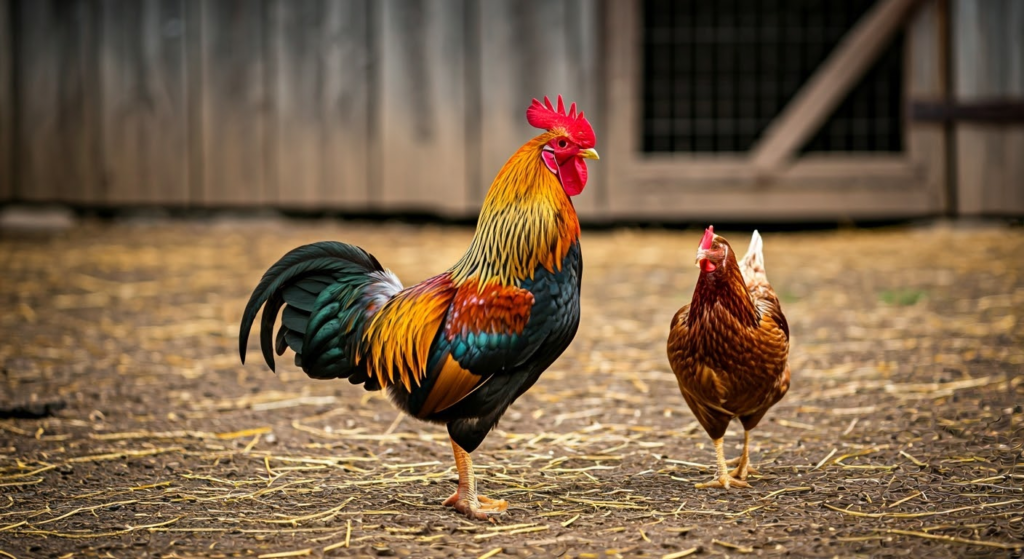 Jak kogut zapładnia kurę?