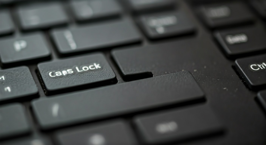 Jak napisać dużą literę na klawiaturze?