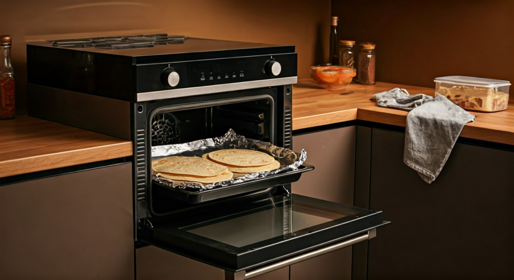 Jak podgrzać tortille z farszem?