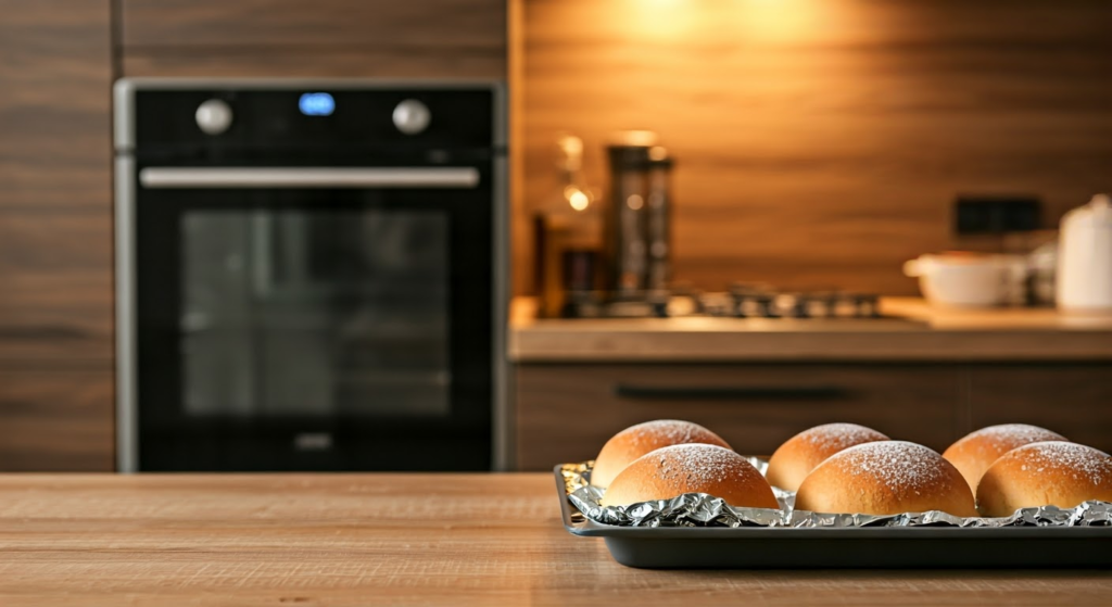 Jak rozmrozić bułki w piekarniku?