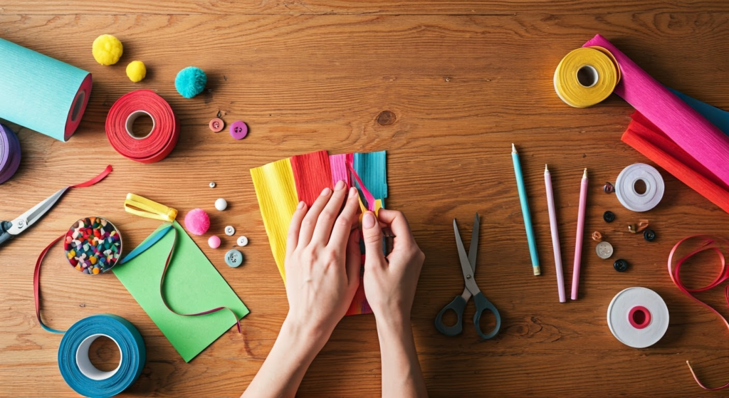 Jak zrobić pelerynę z bibuły?