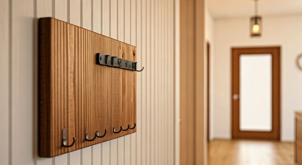 Jak zrobić wieszak na klucze płaskie?