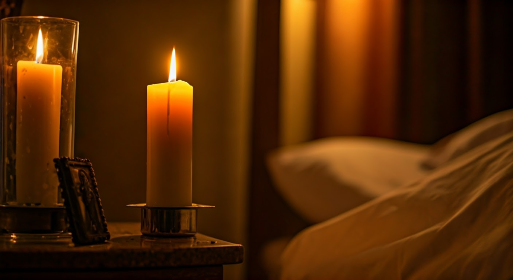 Kiedy zapalić gromnicę przy umierającym?