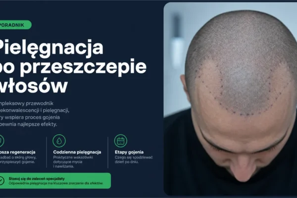 Zalecenia po przeszczepie włosów: co robić dzień po dniu?