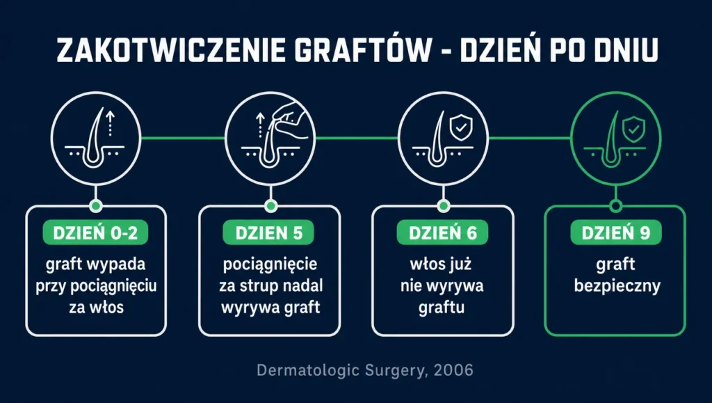 zakotwiczenie graftów