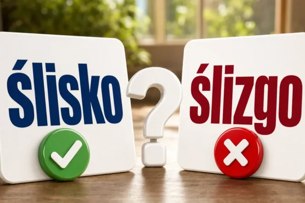 Ślisko czy ślizgo: poprawna pisownia i zasady