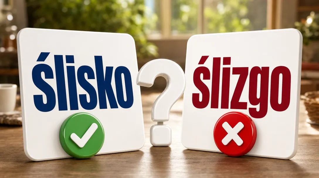 Ślisko czy ślizgo: poprawna pisownia i zasady