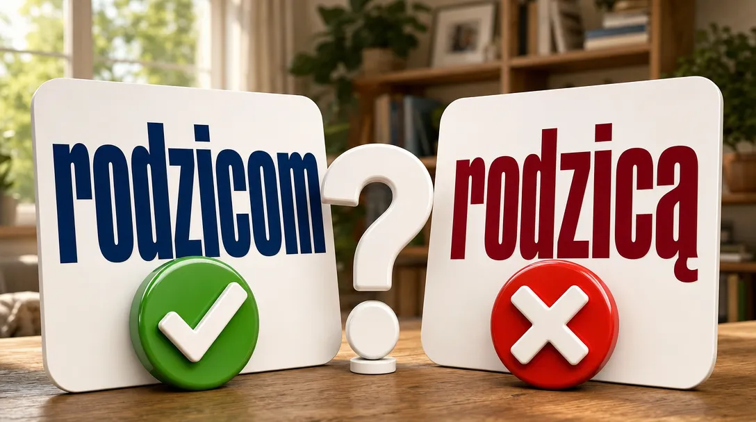 Rodzicom czy rodzicą – poprawna pisownia i zasady