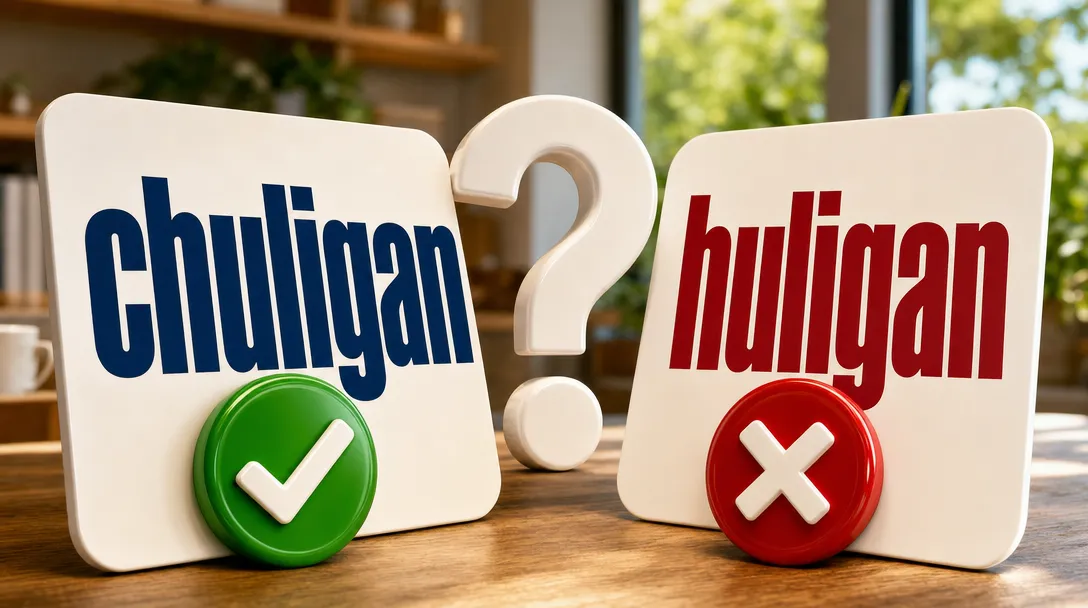 Huligan czy chuligan: poprawna pisownia i zasady
