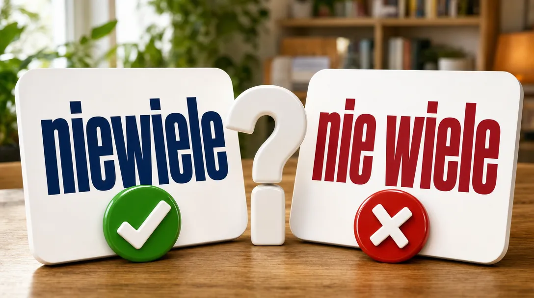 Niewiele czy nie wiele: poprawna pisownia i zasady