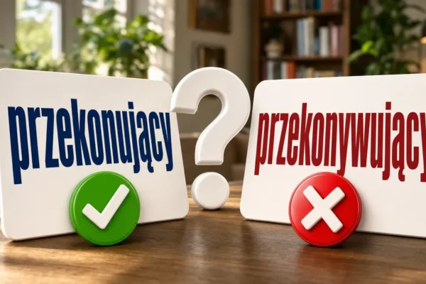 Przekonujący czy przekonywujący – poprawna pisownia