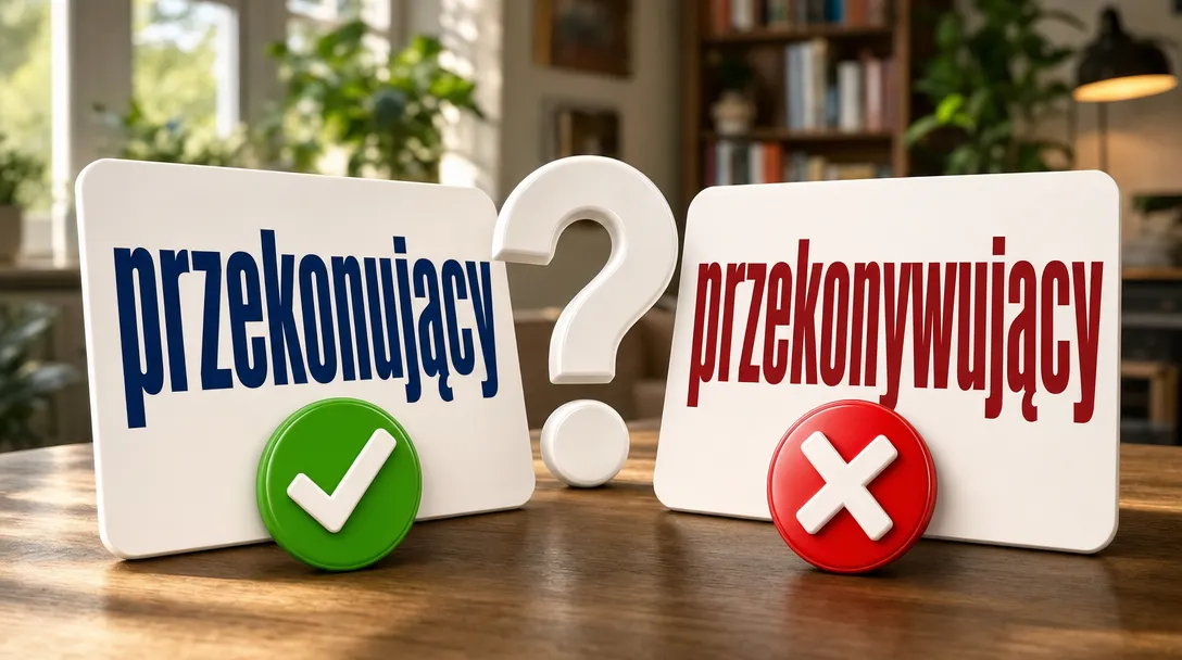 Przekonujący czy przekonywujący – poprawna pisownia