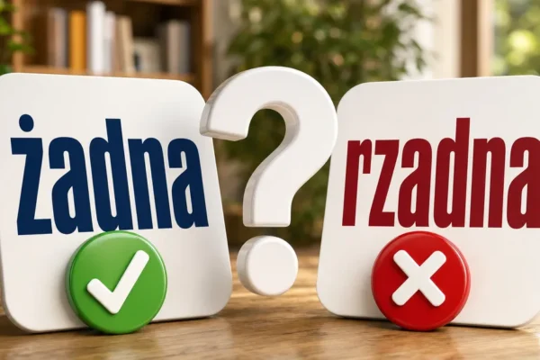 Żadna czy rzadna – jak się pisze poprawnie?