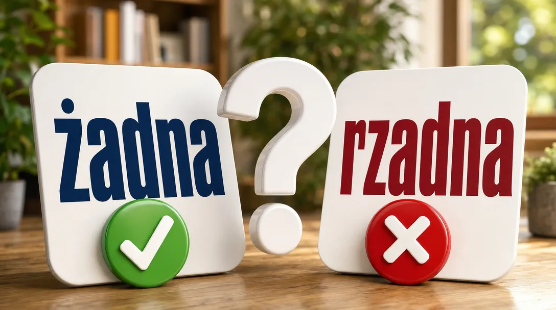 Żadna czy rzadna – jak się pisze poprawnie?