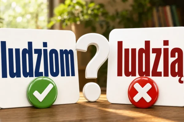 Ludziom czy ludzią – która forma jest poprawna?