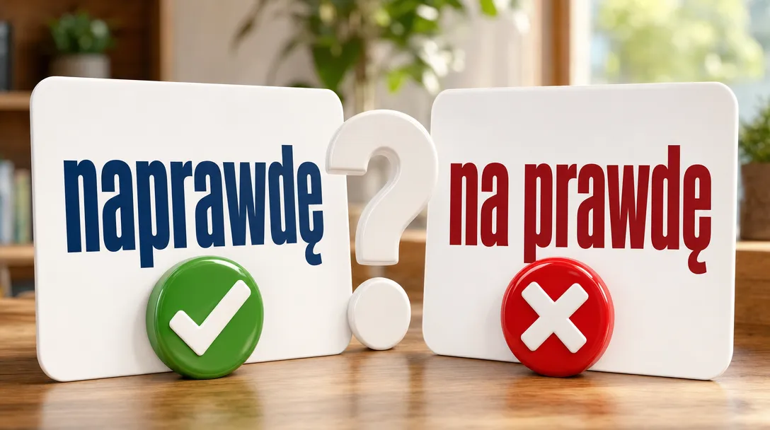 Naprawdę czy na prawdę – poprawna pisownia