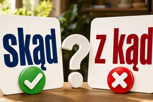 Z kąd czy skąd – poprawna pisownia i zasada