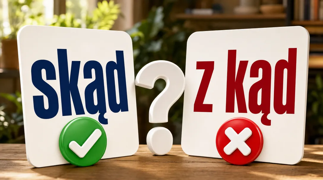 Z kąd czy skąd – poprawna pisownia i zasada