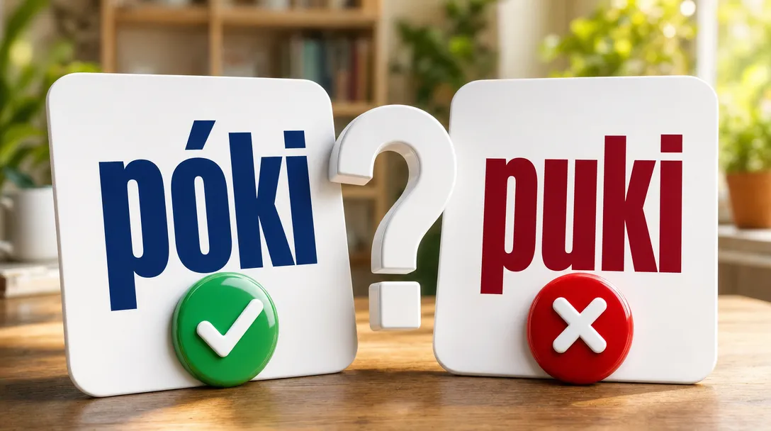 Puki czy póki – jak się pisze poprawnie?
