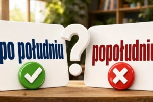 Po południu czy popołudniu – jak poprawnie napisać?