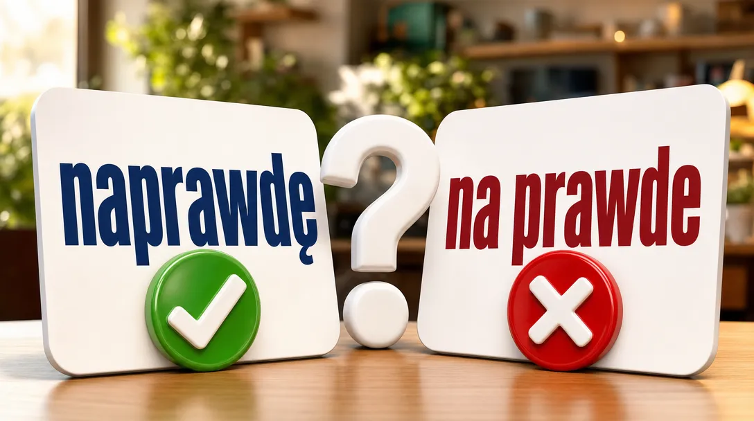 Naprawdę czy na prawdę – jak poprawnie zapisać?