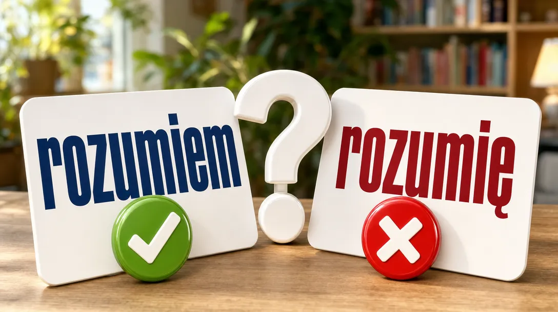 Rozumiem czy rozumię – jak się pisze poprawnie?